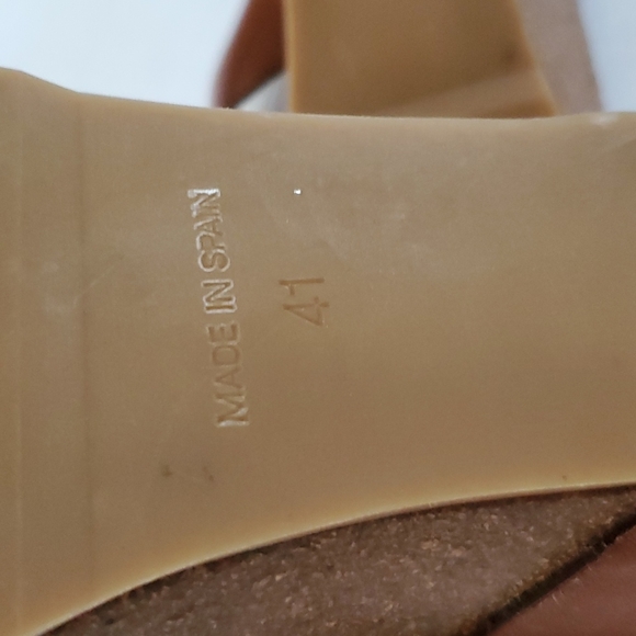 TakeMe Lopaz Too Slide Wedge Thong Sandal Size 10 - Picture 8 of 9